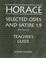 Cover of: Horace