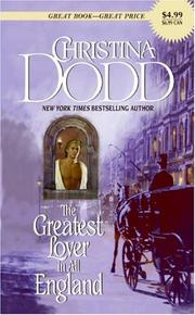 Cover of: The Greatest Lover in All England by 