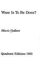 Cover of: Between two worlds by Mavis Gallant