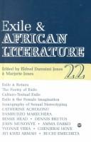 Exile & African Literature by Eldred Duroshimi Jones