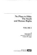 Cover of: No place to hide: the South and human rights