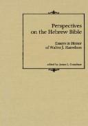 Cover of: Perspectives on the Hebrew Bible by James L. Crenshaw