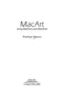 Cover of: MacArt: Using MacPaint and MacWrite