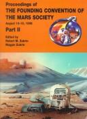 Proceedings of the Founding Convention of the Mars Society by Founding Convention of the Mars Society