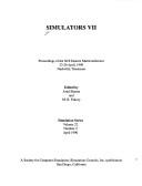 Cover of: Simulators VII by SCS Eastern Multiconference (7th 1990 Nashville, Tenn.)