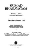 Srimad Bhagavatam by A. C. Bhaktivedanta Swami Srila Prabhupada, International Society for Krishna Consci