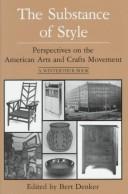 Cover of: American material culture: the shape of the field