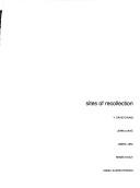 Cover of: Sites of Recollection by Deborah Menaker Rothschild