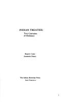 Cover of: Indian treaties: two centuries of dishonor