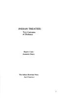 Cover of: Indian Treaties by Rupert Costo