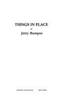 Cover of: Things in place