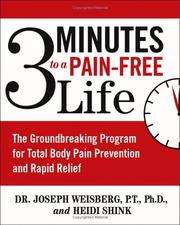 Cover of: 3 Minutes to a Pain-Free Life | Joseph Weisberg