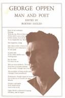 Cover of: George Oppen: Man and Poet (Man/Woman and Poet Series) (Man and Poet Series)