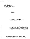 Cover of: Database by Y. Kambayashi, Y. Kambayashi