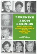 Learning from Leaders by Carol S. Weissert