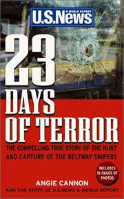 Cover of: 23 days of terror by Angie Cannon
