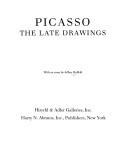 Cover of: Picasso: the late drawings