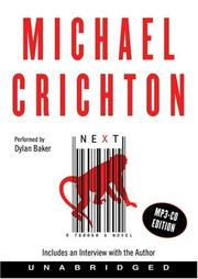Cover of: Next MP3 CD by Michael Crichton