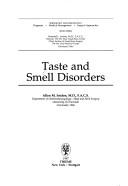 Cover of: Taste and Smell Disorders by Allen M., M.D. Seiden