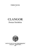 Front cover of Clangor by Calixto Carrera