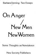 Cover of: Two Essays: On Anger & New Men, New Women
