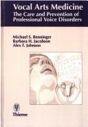Cover of: Vocal Arts Medicine by 