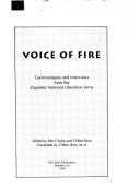 Cover of: Voice of fire by edited by Ben Clarke and Clifton Ross ; translated by Clifton Ross, et al.