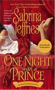Cover of: One Night with a Prince