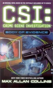 Cover of: Body of Evidence (CSI: Crime Scene Investigation) by Max Allan Collins