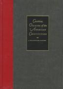 Cover of: Colonial origins of the American Constitution: a documentary history