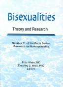 Cover of: Bisexualities by Fritz Klein