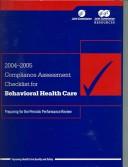 Cover of: Compliance Assessment Checklist for Behavioral Health Care 2004-2005