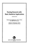 Cover of: Nursing research with basic statistical applications | Patricia Ann Dempsey