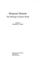 Cover of: Eloquent dissent: the writings of James Sledd