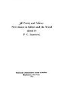 Cover of: Of poetry and politics: new essays on Milton and his world