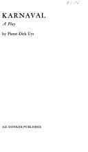Cover of: Karnaval: a play