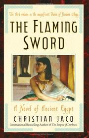 Cover of: The flaming sword: a novel of ancient Egypt