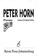 Cover of: Peter Horn: poems, 1964-1989