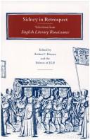 Cover of: Sidney in retrospect: selections from English literary renaissance