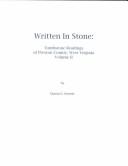 Written in Stone by Donna G. Keener