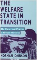 Cover of: The welfare state in transition: the theory and practice of welfare pluralism