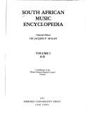 Cover of: South African Music Encyclopaedia