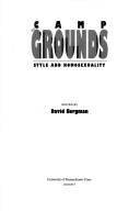 Cover of: Camp Grounds by David Bergman