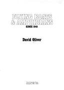 Cover of: Flying boats & amphibians since 1945