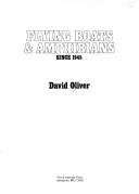 Cover of: Flying Boats & Amphibians Since 1945