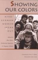 Cover of: Showing our colors: Afro-German women speak out