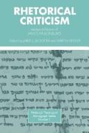 Cover of: Rhetorical criticism by edited by Jared J. Jackson and Martin Kessler.