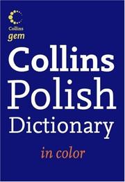 Cover of: Collins Polish Dictionary (Collins Gem) (Collins Gem)