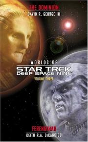 Cover of: Ferenginar and The Dominion: Worlds of Star Trek: Deep Space Nine, Volume Three