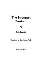 Cover of: The Strongest Passion